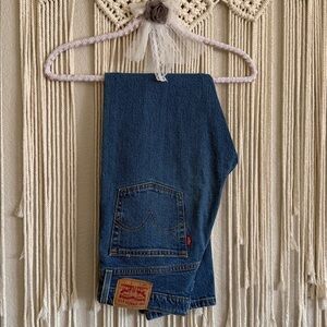 Levis 501  ankle High-Waisted Jeans